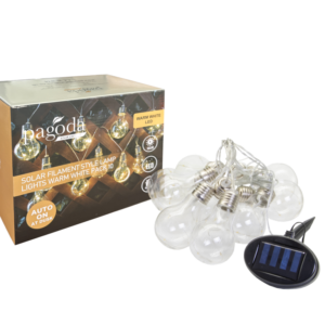 Solar Filament Style Lights