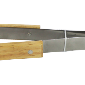 Wooden Barbecue Tongs - 2 x 34cm
