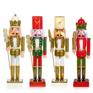 Lit Musical Nutcracker - 40cm