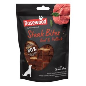 Steak Bites Beef Dog Treats - 100g