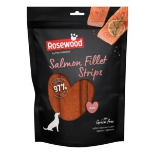 Salmon Fillet Strips Dog Treats - Large