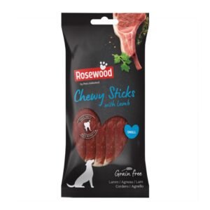 Chewy Sticks With Lamb Dog Treats 8 Piece - Small
