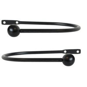 Cosmos Metal Holdback Black
