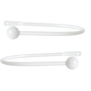 Cosmos Metal Holdback White