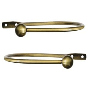 Cosmos Metal Holdback Antique Brass