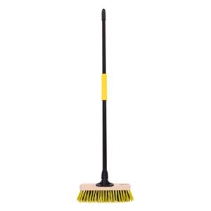 Stiff PVC Wooden Broom & Handle
