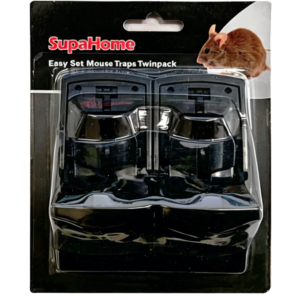 Easy Set Mouse Trap - Twin Pack