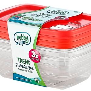 Trend Rectangular Food Saver - Pack 3