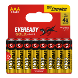 Gold AAA Batteries