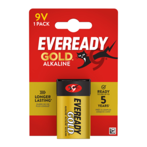 Gold 9V Battery