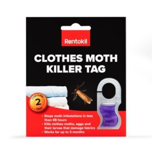 Clothes Moth Killer Tag