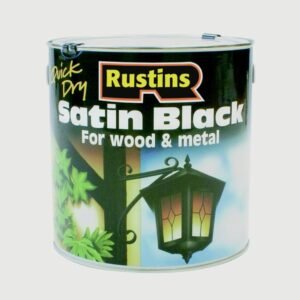 Quick Dry Satin Black - 2.5L