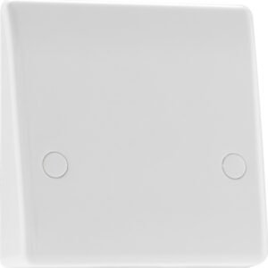 White Nexus Cooker Flex Outlet Plate - 45amp