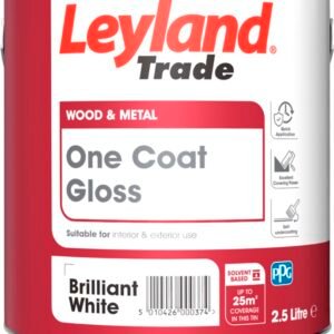 One Coat Gloss 2.5L - Brilliant White