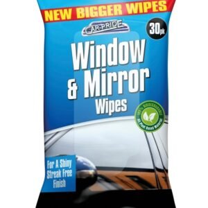 Window & Mirror Wipes - Pack 30