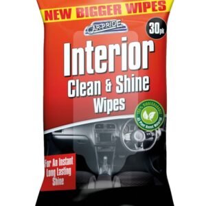Interior Biodegradable Clean & Shine Wipes - Pack 30