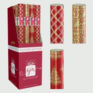 Traditional Christmas Wrap - 1.5m x 69cm