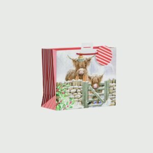 Highland Cow Gift Bag - Medium