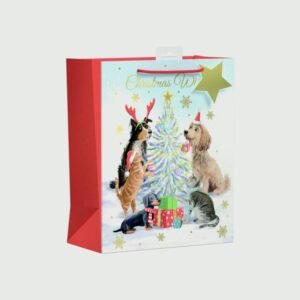 Christmas Pets Gift Bag - Large