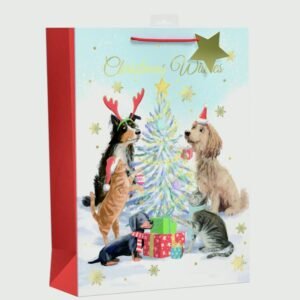 Christmas Pets Gift Bag - XL