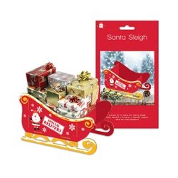 Sleigh Present Holder - Size: (w) 320mm x (h) 550mm
