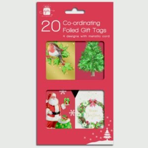 Co-ordinated Gift Tags Pack 20
