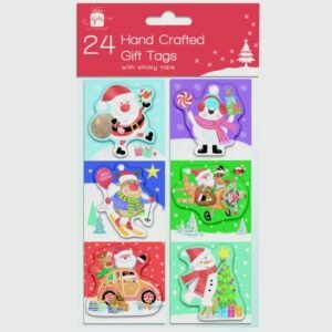 Handcrafted Novelty Gift Tags - Pack 24