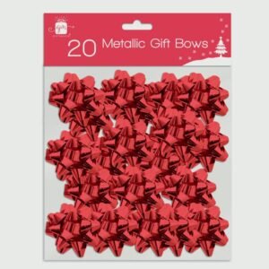 Gift Bows Pack 20 - Red