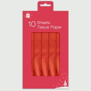 Red Tissue Paper - 10 Sheets