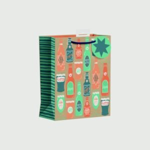 Beer Bottle Gift Bag