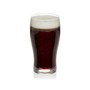 Stout Glass Gel Candle - 16cm