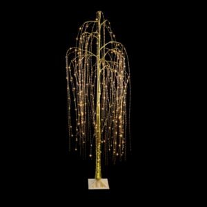 Lit Willow Tree With 380 Warm White LEDs - 2.1m