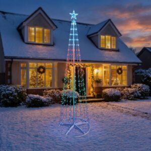 Lit Digital Flexibrights Pyramid - 2.1m