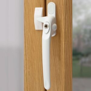 Window Handle R-L/H Locking White