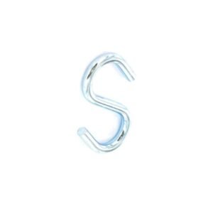 S' Hook Zinc Plated (2)