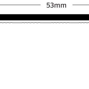 Slimline Bull Nose - Aluminium 2.4m