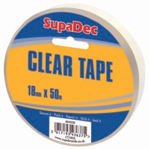 Clear Tape - 18mm x 50m
