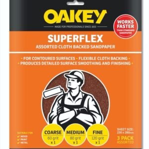 Oakey Superflex - 280 x 230mm - Assorted (1 x C, 1 x M, 1 xF)