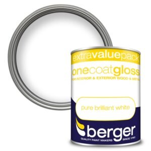 One Coat Gloss 1.25L - Pure Brilliant White