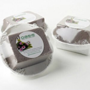 White Round Bowl - OASISÂ® SEC Floral Foam