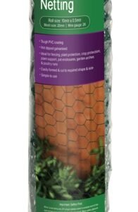 PVC Coated Wire Netting - 50mm x 10m x 0.5m