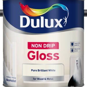 Non Drip Gloss 2.5L - Pure Brilliant White