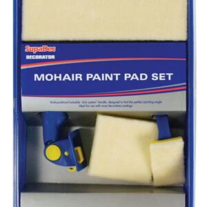 Decorator Mohair Paint Pad Set