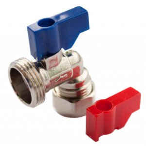 Angled Valve (Hot/Cold) - 15mm x 3/4" BSP