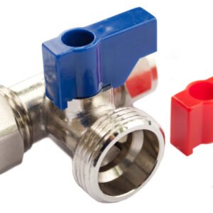 Tee Valve (Hot/Cold) - 15mm x 15mm x 3/4" BSP