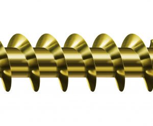 Woodscrews With Yellox Coating - 4.0mm X 40mm Box 1000