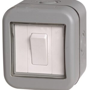 Weatherproof IP55 20A 1 Gang Switch